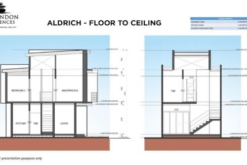 Clarendon Residences Floor to ceiling layout